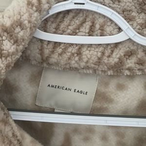 American Eagle ladies size small Sherpa nwt